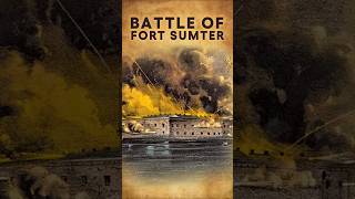 The First Battle at Fort Sumter That Started the American Civil War shorts history facts america [upl. by Devi]