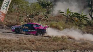 SS 1 Onboard Evolution X  Sprint Rally Semarang Seri 4 [upl. by Yziar777]