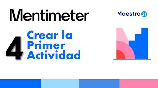 4 Crear la Primer Actividad en Mentimeter [upl. by Zeta]