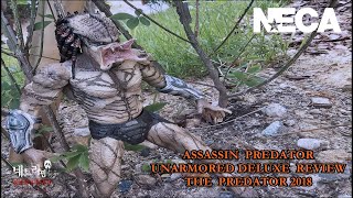 Neca Unarmored Assassin Predator Deluxe Figure Review  네카 어쌔신 프레데터 리뷰 [upl. by Shewchuk]