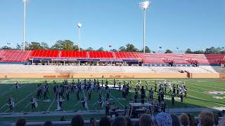 Elberta High School Warrior Marching Band South Alabama Jaguar Marching Band Championship [upl. by Barbaraanne]