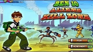 BEN 10  ALIEN KILL ZONE ᴴᴰ  FULL LEVEL BEN10 GAMEPLAY [upl. by Atteloc218]