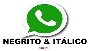 COMO ESCREVER EM NEGRITO E ITÁLICO NO WHATSAPP LINK P DOWNLOAD NA DESCRIÇÃO [upl. by Lionello]