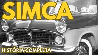 HISTÓRIA DA SIMCA NO BRASIL [upl. by Hilary]