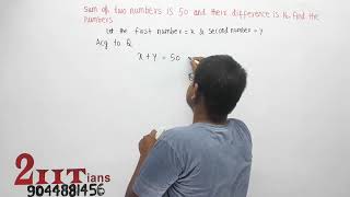 Problems on simultaneous Linear Equations Ex 6 Q1 Class 9 ICSE ML Aggarwal [upl. by Ailadi185]