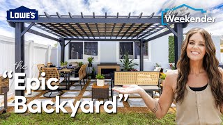 The Weekender quotThe Epic Backyardquot Makeover Season 7 Episode 1 [upl. by Randolph]