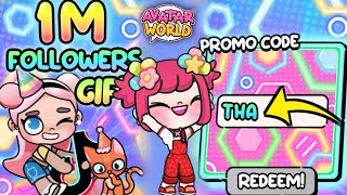 KODE PROMO GRATIS HADIAH 1 JUTA FOLLOWERS TIKTOK  AVATAR WORLD  PAZU [upl. by Huntley]