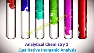 ANALYTICAL CHEMISTRY 1 ANIONS CARBONATES Analytical Chemistry 1  كيمياء تحليلية ١ [upl. by Aihsikal]