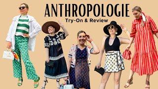 Summer Haul from Anthropologie  Items You Can Rent from Nuuly  2024 Favorite Trends Honest Review [upl. by Leiahtan]