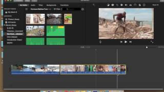 Split Trim and Delete Clip iMovie [upl. by Broek]