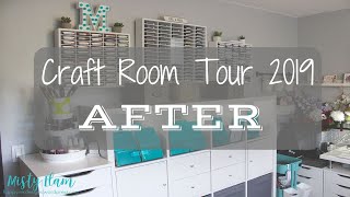 Craft Room Tour 2019 [upl. by Annelak307]