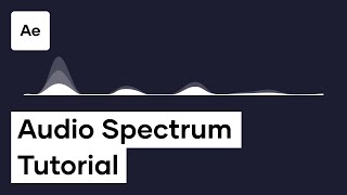 How To Create An Audio Spectrum In Adobe After Effects [upl. by Kcirddor]