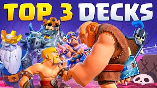 TOP 3 BEST DECKS AFTER THE NEW UPDATE 🏆 [upl. by Eveline]