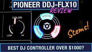 Pioneer DDJFLX10 Review Best DJ Controller Over 1000 [upl. by Cordalia316]