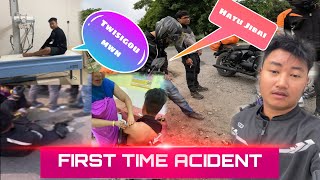 Jijwbai  Acident First Time  Bongaigaon To Tawang Ride Failed [upl. by Landis]