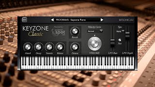 Keyzone classic piano by Bitsonic Audio  Vst free [upl. by Sokcin466]