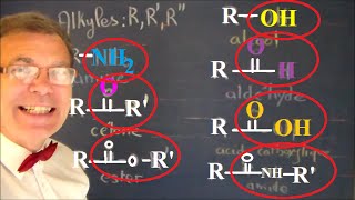 Groupe caractéristique  alcool amine aldéhyde cétone acide ester amide [upl. by Yemar900]