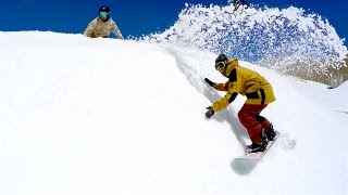 Park Laps in Colorado  GoPro Snowboarding [upl. by Yanej189]