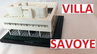 Lego Architecture Villa Savoye from 2012  Set 21014 [upl. by Stoll]