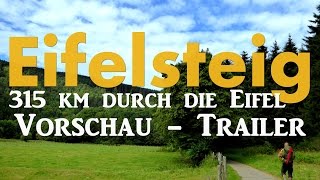 Eifelsteig  315 km durch die Eifel  Vorschau  Trailer [upl. by Griffie]