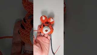 Tiger Squishy Tutorial crochet amigurumi crochettiger tutorial handmade tiger [upl. by Esiuole]