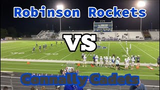 Robinson Rockets 8A VS The Connally Cadets  101724 [upl. by Akiwak]