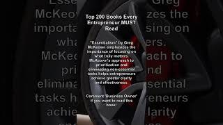 Top Books Every Entrepreneur Must Read 161 [upl. by Hailed]