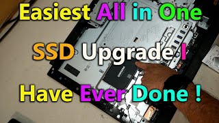 Dell All in One SSD Upgrade is About as Easy as it Gets [upl. by Sinnard]