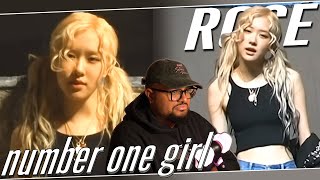 ROSÉ number one girl MV REACTION  You Are Everything Rosie 🥺 [upl. by Rhetta147]