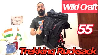 Trekking Rucksack Wildcraft Trailblazer 55 ProRucksackTrekkingAdventure [upl. by Ysor]