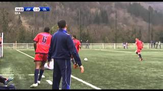 Dribble de Farès Bahlouli contre Jura Sud CFA [upl. by Sudnac765]