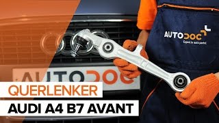 Wie VW  SKODA  AUDI Querlenker wechseln TUTORIAL  AUTODOC [upl. by Otxis146]