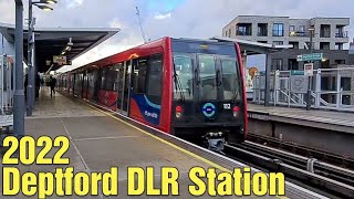 Deptford Bridge DLR Station 2022 [upl. by Ettessil507]