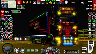 Industrial construction Truck Driving Game  US Truck Cargo Driving Games [upl. by Ahearn]