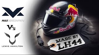 Max Verstappen MADE BY Sir Lewis Hamilton teamLH LH44 ✊🏾power [upl. by Ailama297]