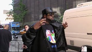 WuTang Clan arriving at Daily Show [upl. by Nimesh785]