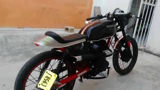 Honda cgl 125cc cafe racer modificado [upl. by Niwdog668]