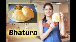 indisches BALLONBROT  Bhatura  Indisches Brot  indisch Kochen [upl. by Hayyifas]