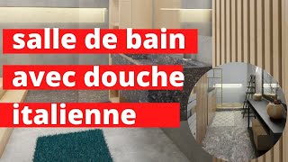 4 modèles de salle de bain avec douche italienne [upl. by Htidirrem]