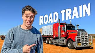 4 days in a ROAD TRAIN across Australia [upl. by Jordanna]