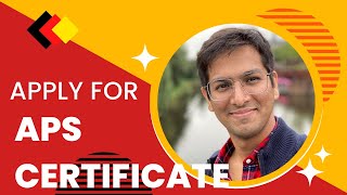 How to Apply for APS Certificate [upl. by Aibsel856]