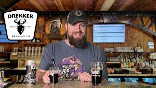 Drekker Brewing  Peanut Butter Milk Stout Review beer beerreview [upl. by Kath]