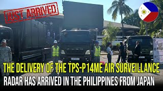 THE DELIVERY OF THE TPSP14ME AIR SURVEILLANCE RADAR HAS ARRIVED IN THE PHILIPPINES FROM JAPAN [upl. by Nivahb]