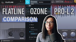 SubMission Audio FLATLINE vs iZotope Ozone 9 vs Fabfilter ProL 2  Flatline Demo amp Review [upl. by Asyen358]