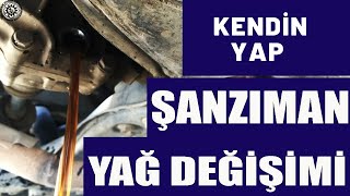 Şanzıman Yağ Değişimi Gearbox oil Change [upl. by Suqram]