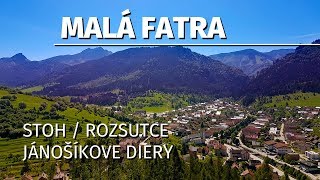 Malá Fatra  Terchová  Jánošíkové diery  Malý Rozsutec  Stoh  Poludňový Grúň  S01E04 [upl. by Gurias704]