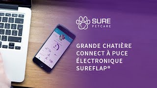 Grande Chatière Connect à puce électronique SureFlap® [upl. by Nerrej]