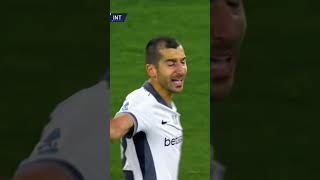 👀What a HIT Mkhitaryan had NO CHILL vs Roma [upl. by Aicatan]