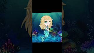 Sirène 🧜🏼‍♀️Gacha life 13  TRENDgachalifecapcut [upl. by Alyda]