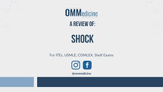 Shock in 5 min almost  A Review for USMLE COMLEX ITEs and Shelf exams [upl. by Richarda]